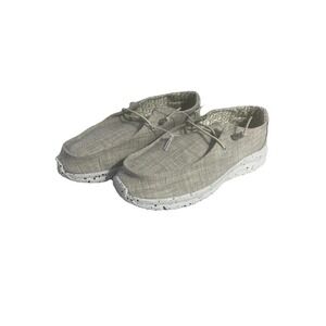 SEEKAVAN Women's Casual Slip-on Loafers Canvas Lightweight Sz 8